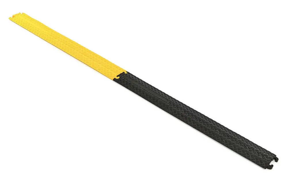 Kabelový most, kabelový přejezd, nosnost 1.5 t, délka 100 cm, žlutý