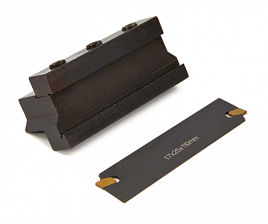 Upichovací držák 12 mm s planžetovým držákem a výměnným VBD plátkem GTN 2