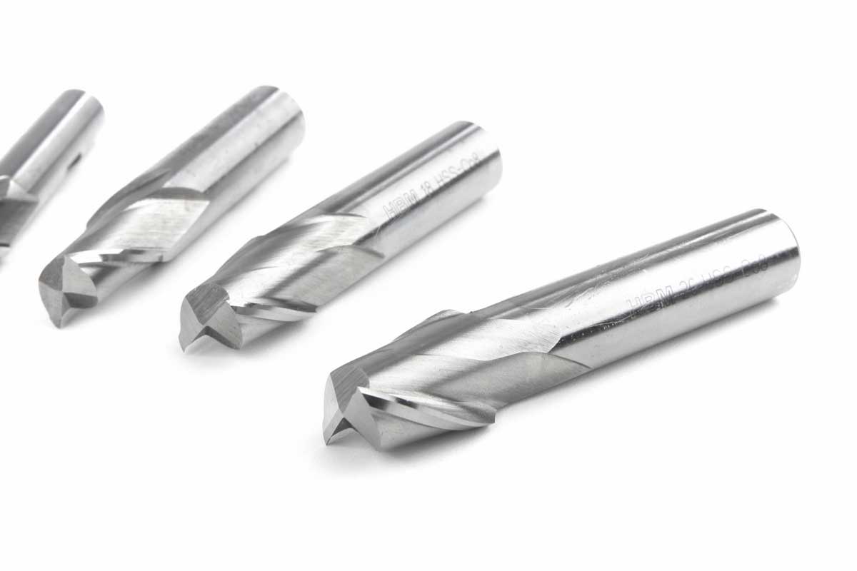 Fréza z rychlořezné oceli a kobaltu HSS-8Co, 2 břity, dřík 16 mm, průměr 18 mm