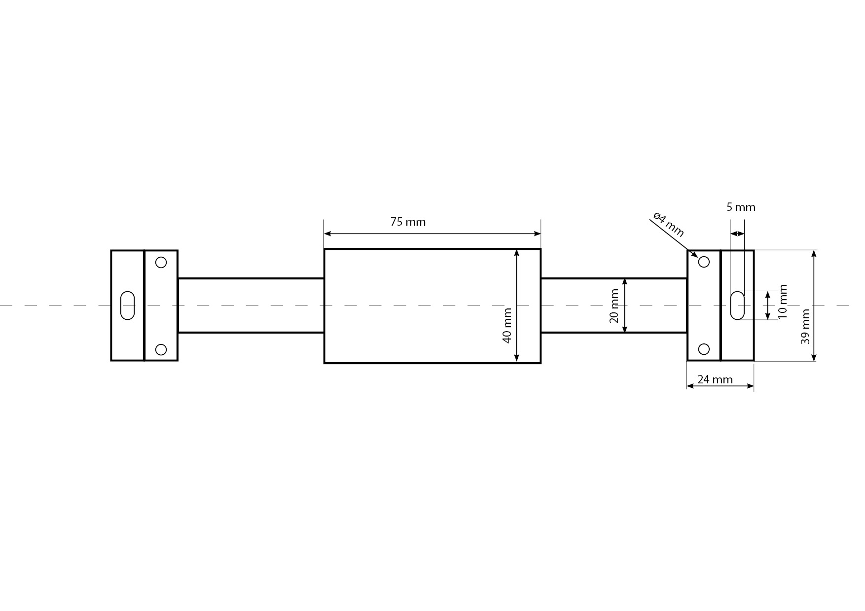 Digitální snímač polohy vertikální, rozlišení 0.01 mm, rozsah měření 200 mm