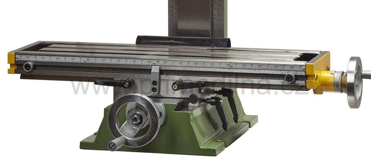 Warco WM 14, frézka na kov, vario otáčky, digitální odměřování 3-osy - 60 kg