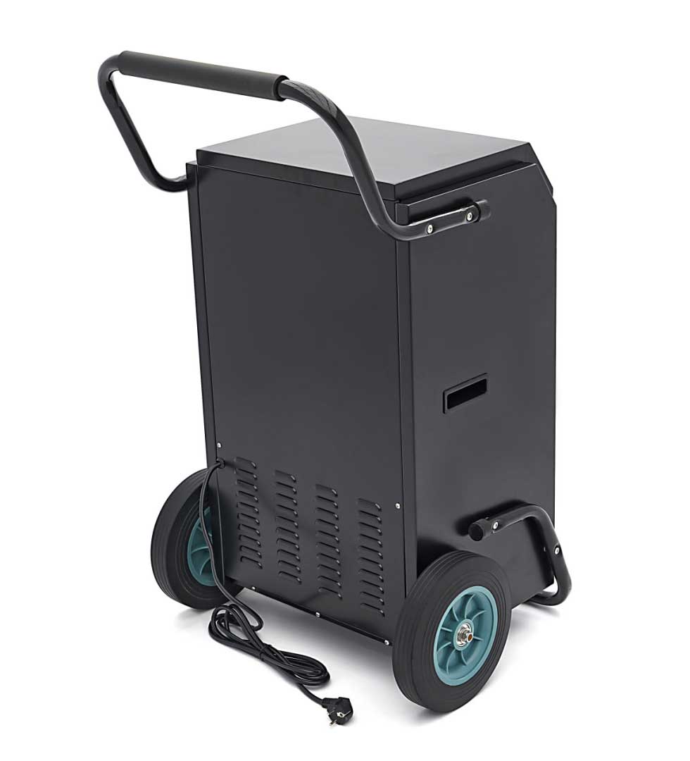 Profesionální 650 W stavební vysoušeč, odvlhčovač, sběrač vlhkosti 50 litrů / den