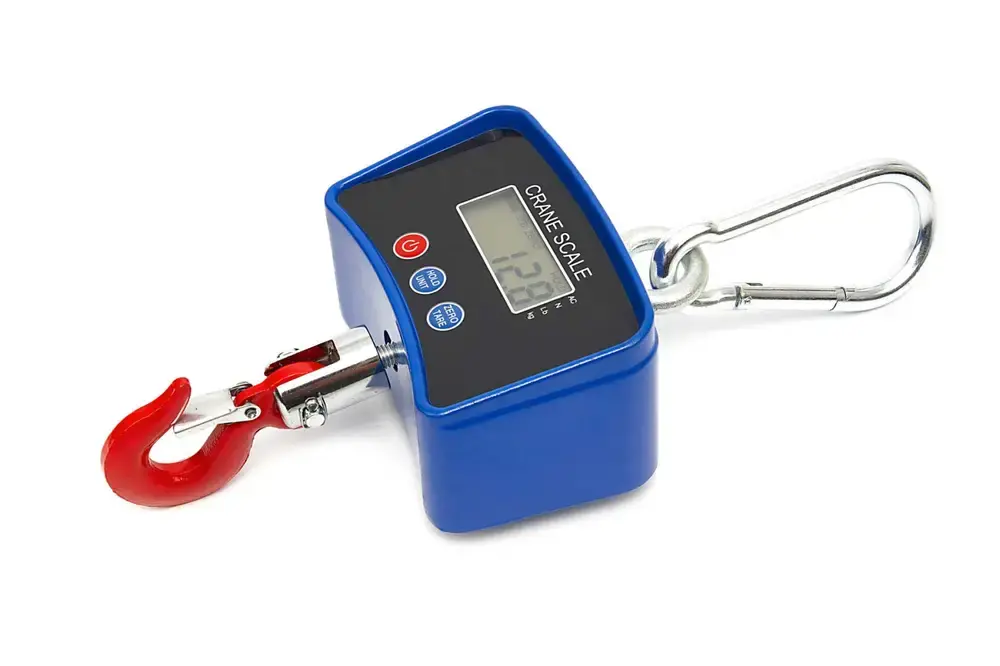 Digitální závěsná / jeřábová váha s bateriií a nabíječkou, do 500 kg