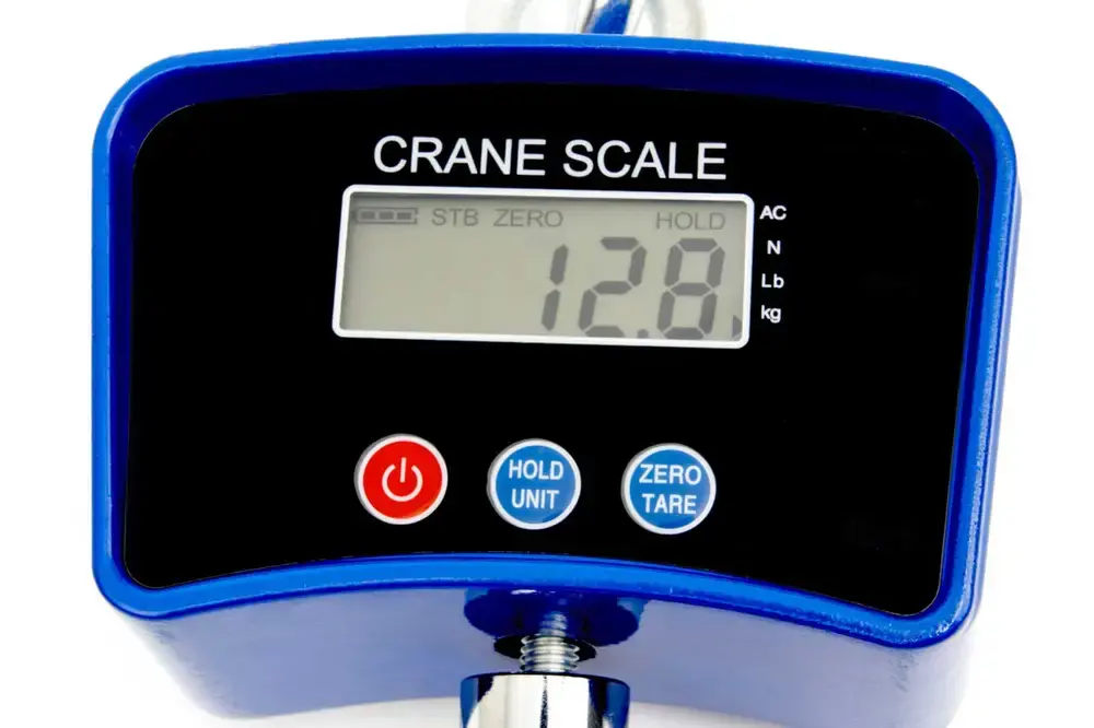 Digitální závěsná / jeřábová váha s bateriií a nabíječkou, do 500 kg