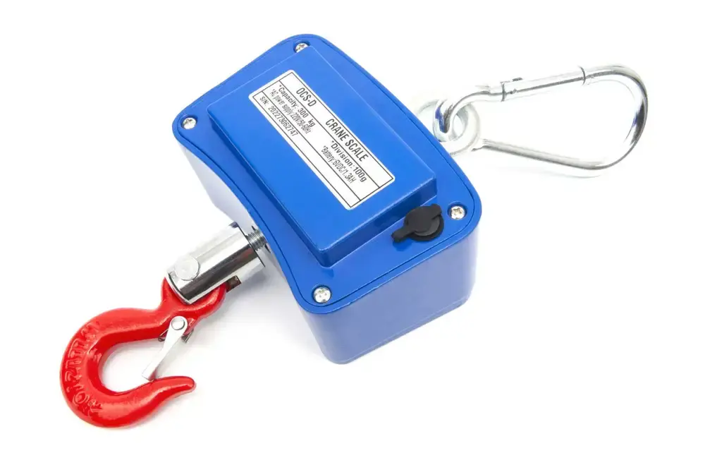 Digitální závěsná / jeřábová váha s bateriií a nabíječkou, do 500 kg