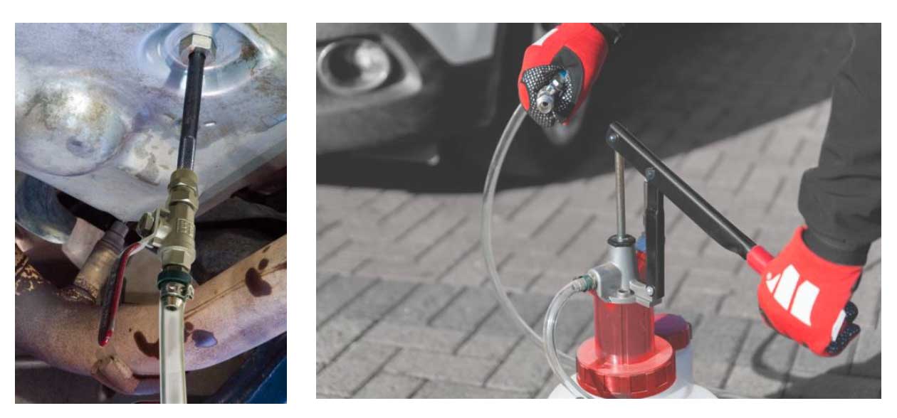 Adaptéry pro pumpu na na výměnu oleje v automatických převodovkách, 21 dílů, Welzh