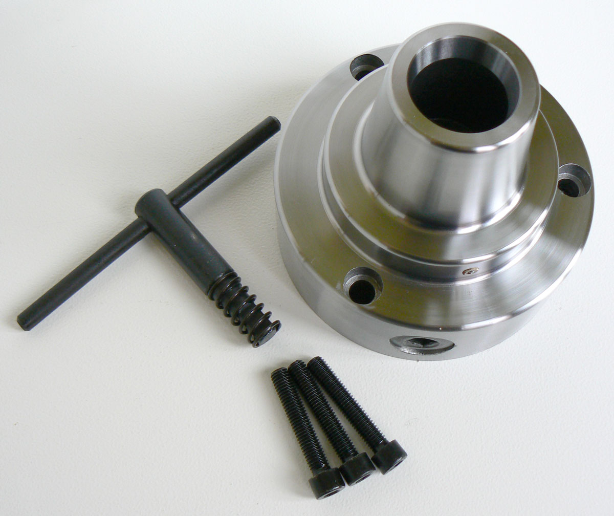 Přesný kleštinový upínač pro kleštiny 5C, uchycení pro příruby D1-5, Warco