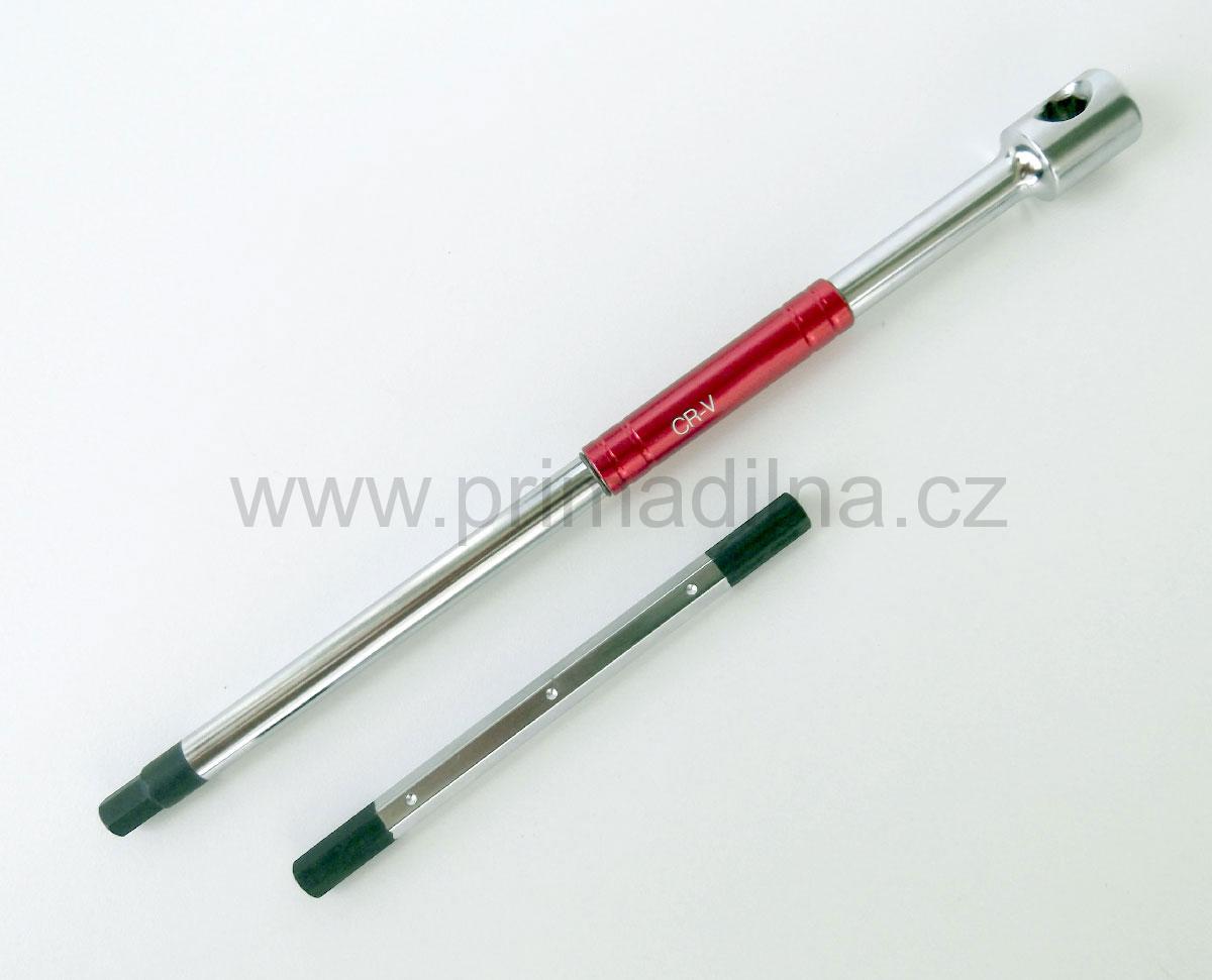 T-klíč Inbus zástrčný 12 mm, 3 x profil, 320 mm, CrV, rychlošroubovací, Triumf