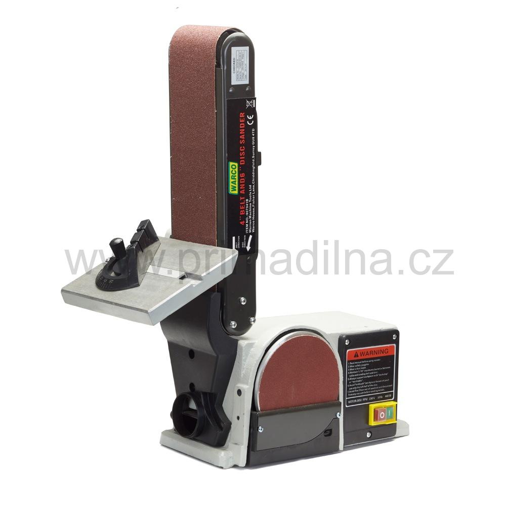 BDS690 - čelní kotoučová a pásová bruska -  590 W, 54 kg, Warco 
