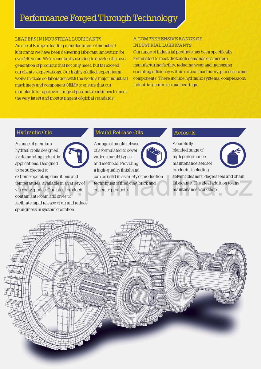 Morris Lodexol 460 Industrial Gear Oil, CLP - EP strojní převodový olej, 5l