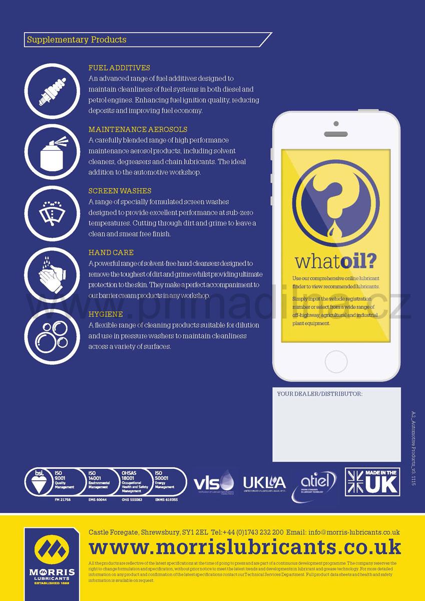 Morris MULTITRANS DCT - olej pro dvouspojkové převodovky, 1l