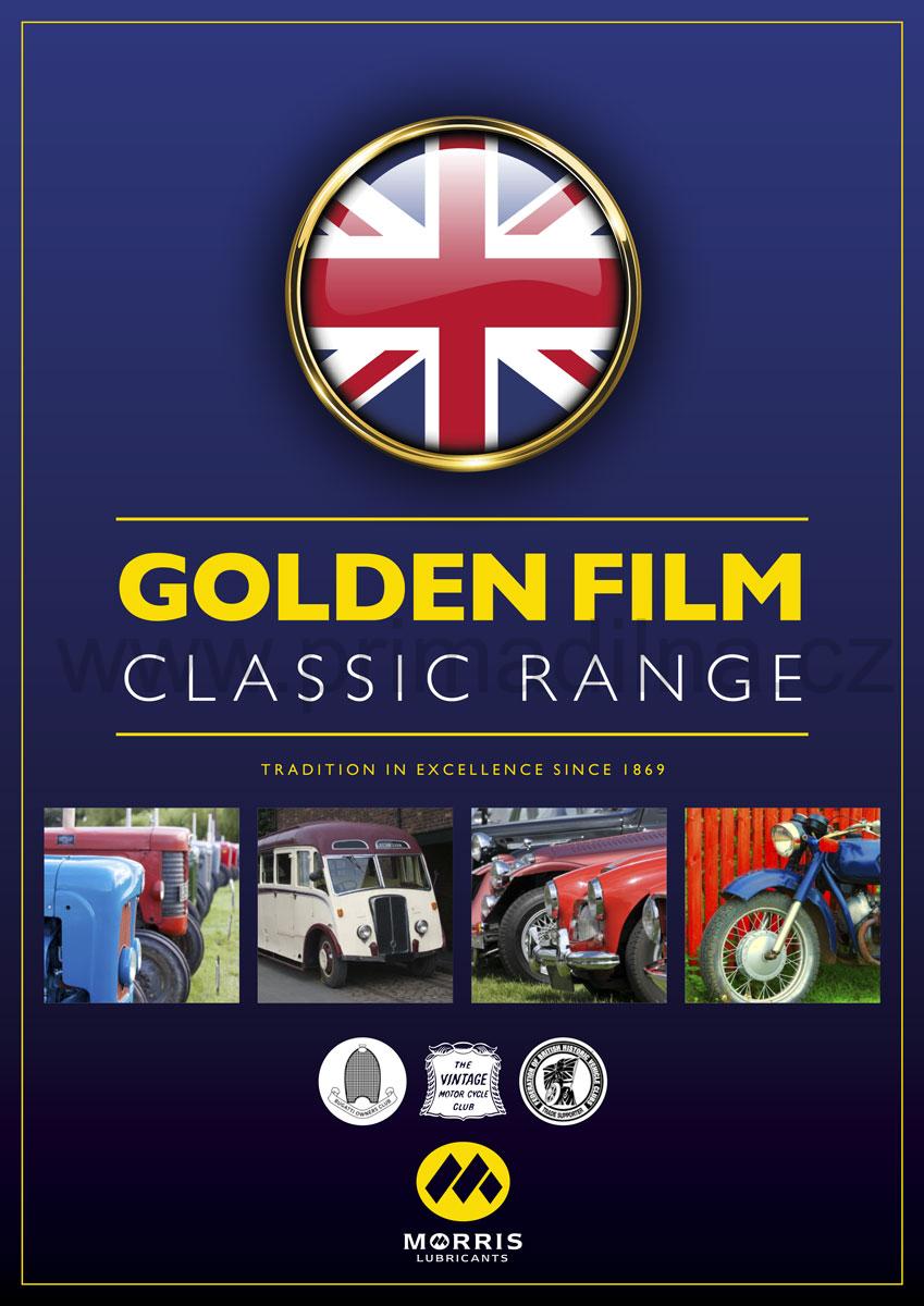 Morris Golden Film Flushing Oil - výplachový olej pro motory, 5l