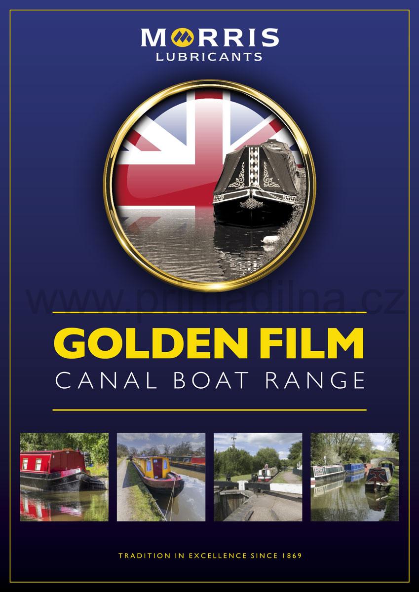 Morris Golden Film Flushing Oil - výplachový olej pro motory, 5l
