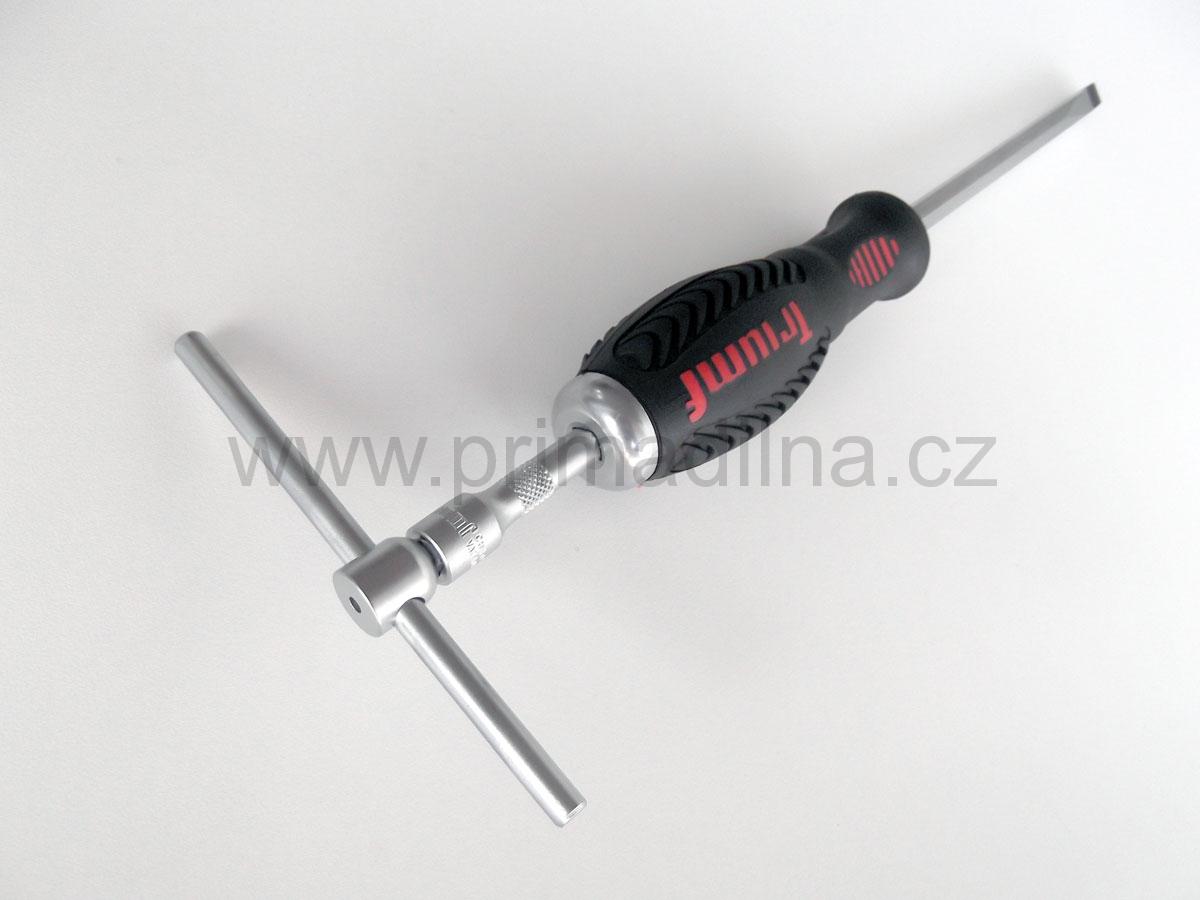 Šroubovák úderový, tvrzený, S2, plochý šestihranný, PL6  x 38 mm, Triumf