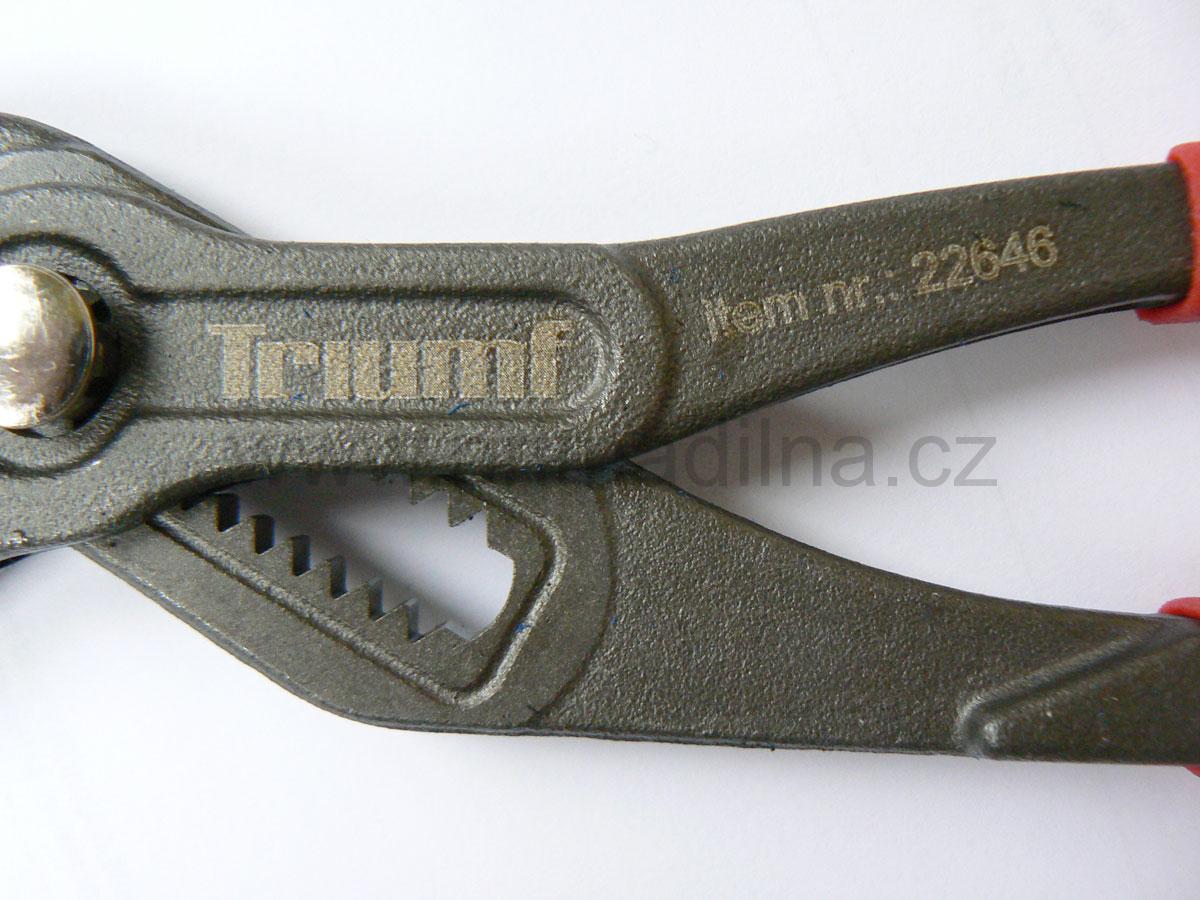 Kleště instalatérské "sika" s pojistkou , 310 mm, máčená izolace, Triumf