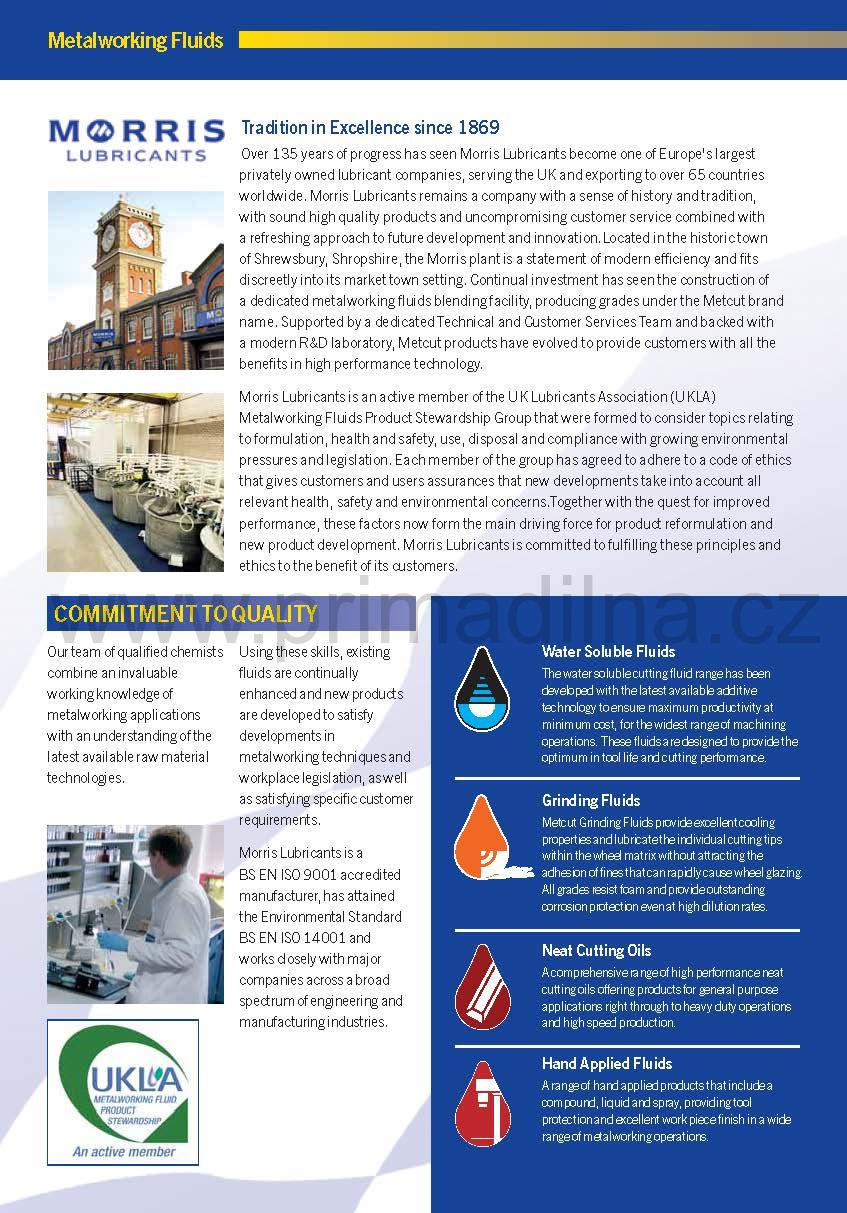 Morris Sulto PX 30 - ISO VG 32 - vysoce výkonný řezný olej bez chlóru, 5l