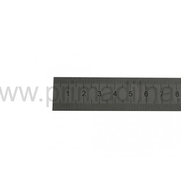 Měřítko ocelové ohebné - INOX, 300 x 13 x 0,5 mm,  laserový popis PN 25 1124, KM