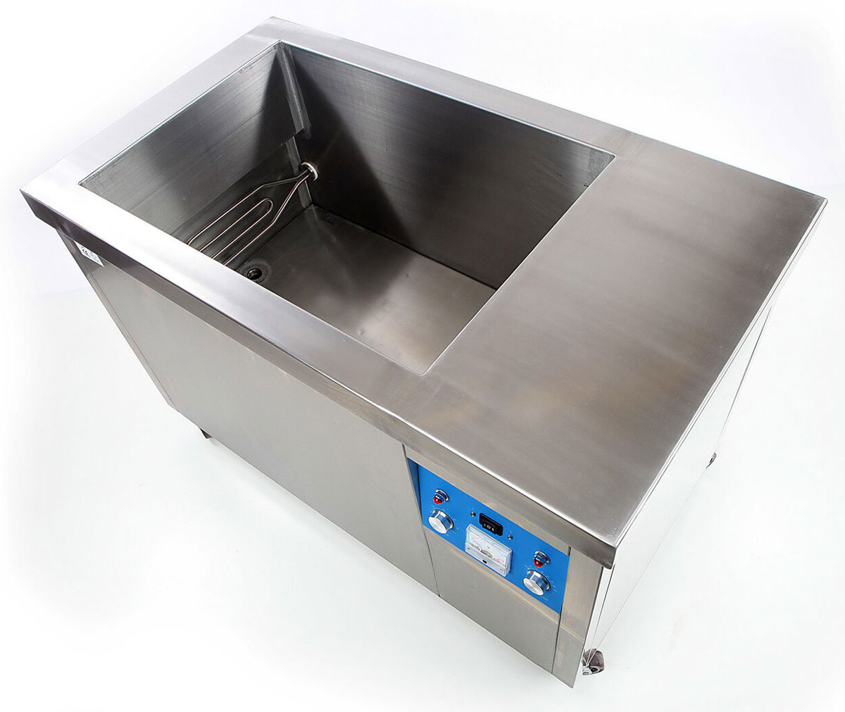 HBM Průmyslová ultrazvuková čistička 120l s ohřevem, celkový výkon až 3800 W