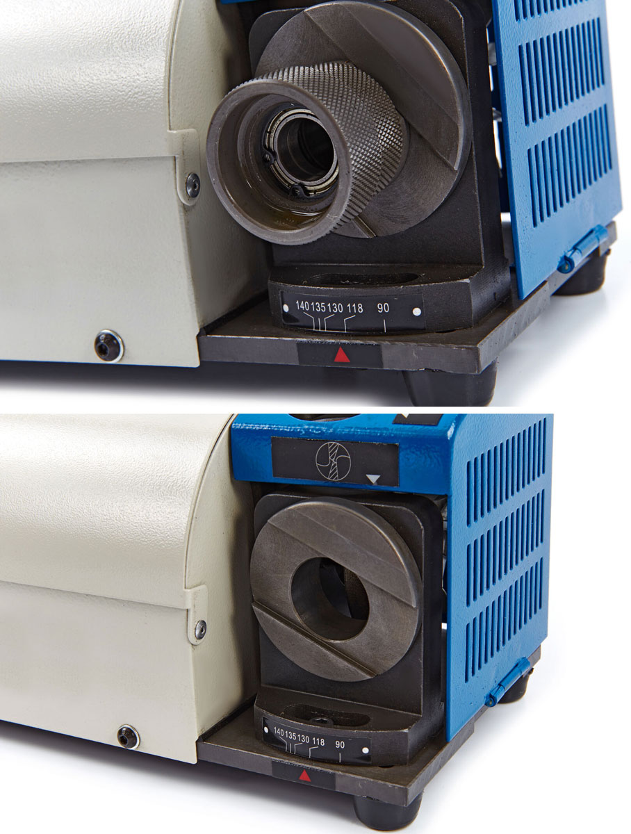 Profesionální bruska na vrtáky Model 13, do průměru až 13 mm, se sadou kleštin ER 20, 10 kg