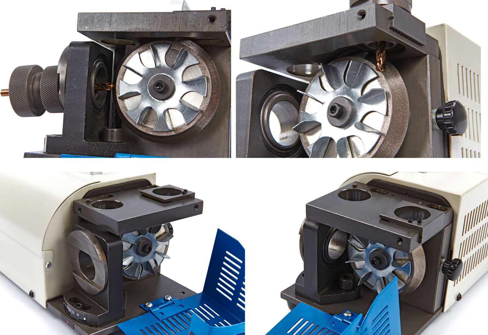 Profesionální bruska na vrtáky Model 13, do průměru až 13 mm, se sadou kleštin ER 20, 10 kg