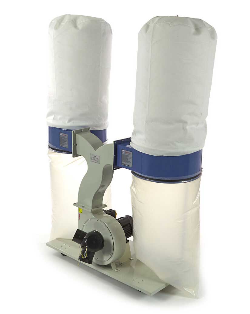 Mobilní profesionální odsávač prachu a pilin "300", 2.2 kW, 400 V, 4000 m3/hod.