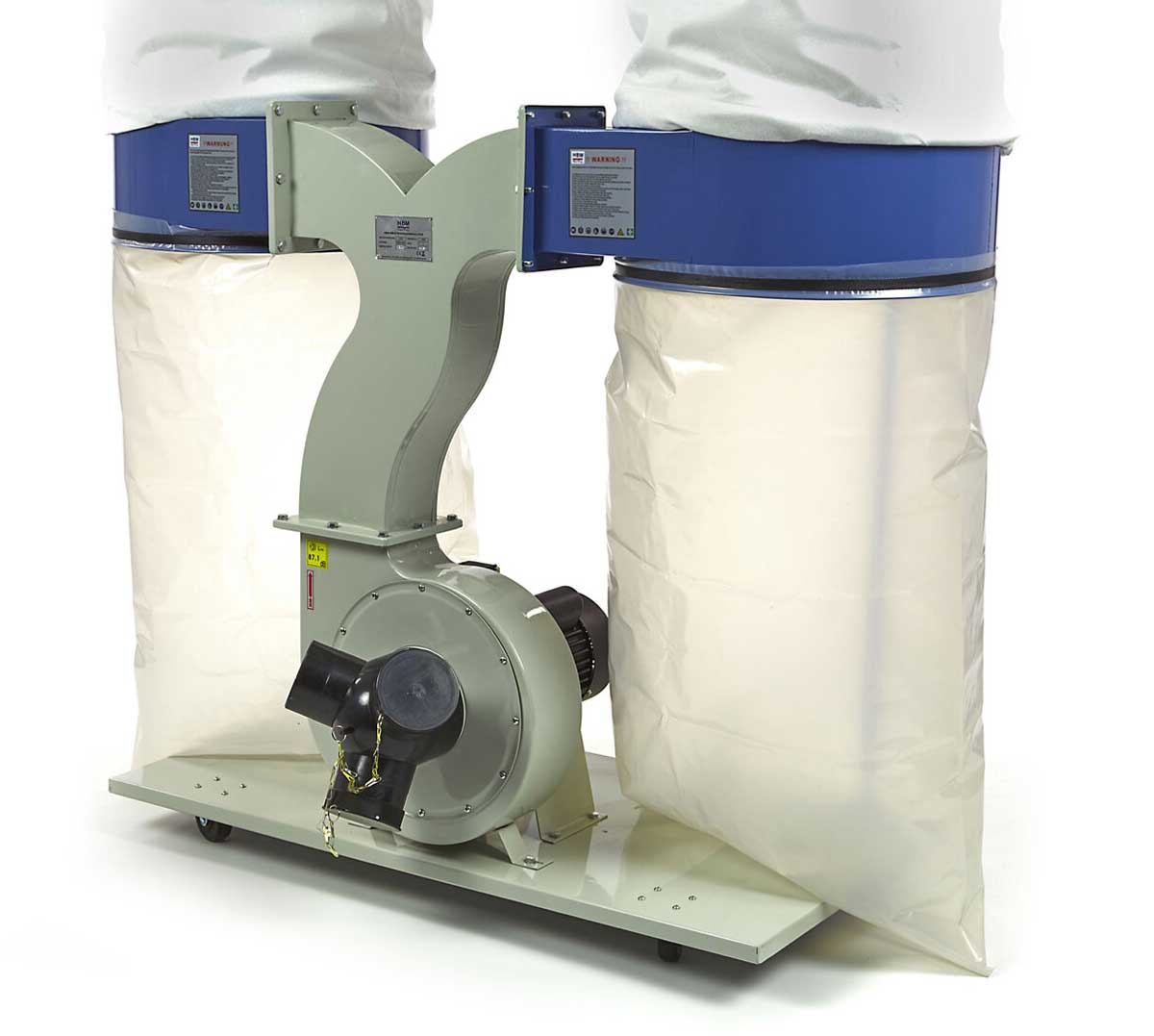 Mobilní profesionální odsávač prachu a pilin "300", 2.2 kW, 400 V, 4000 m3/hod.