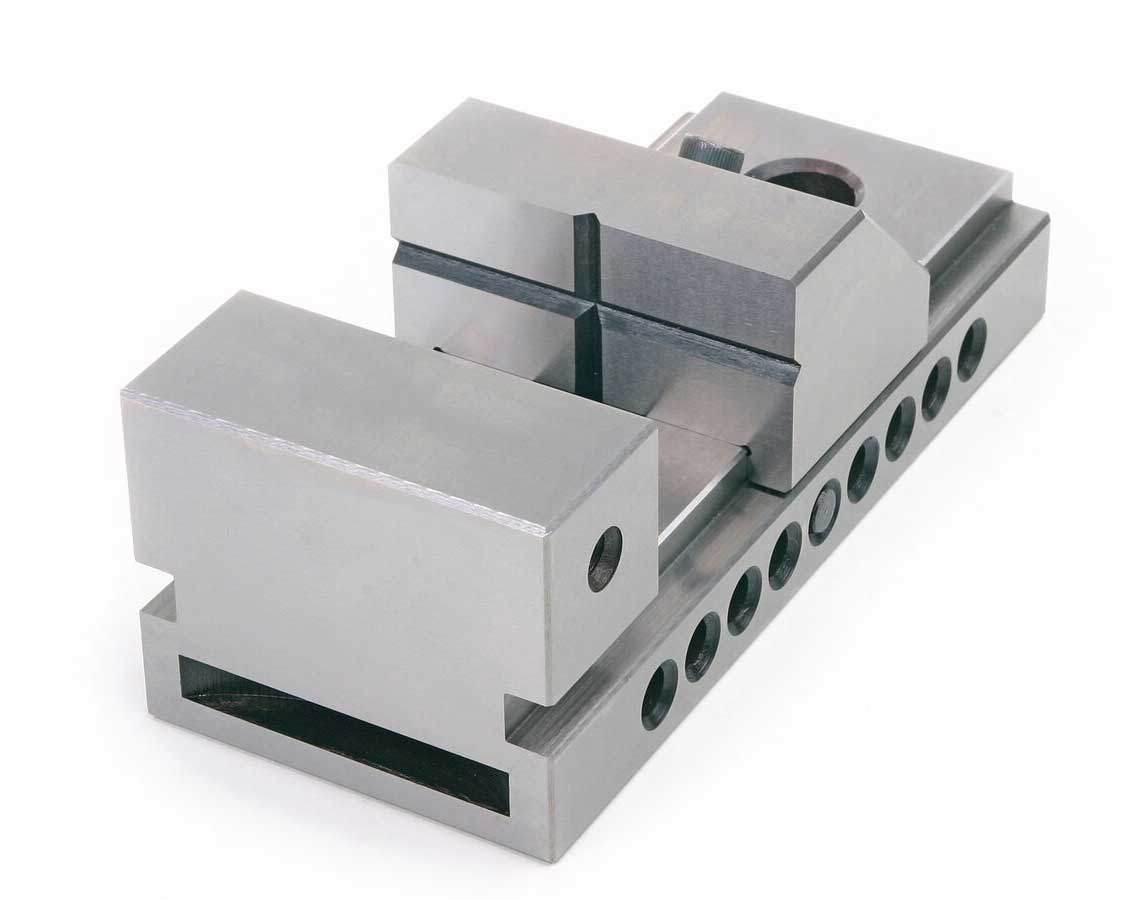 Precizní srojní svěrák pro strojní obrábění a CNC, typ 7, šířka čelistí 100 mm