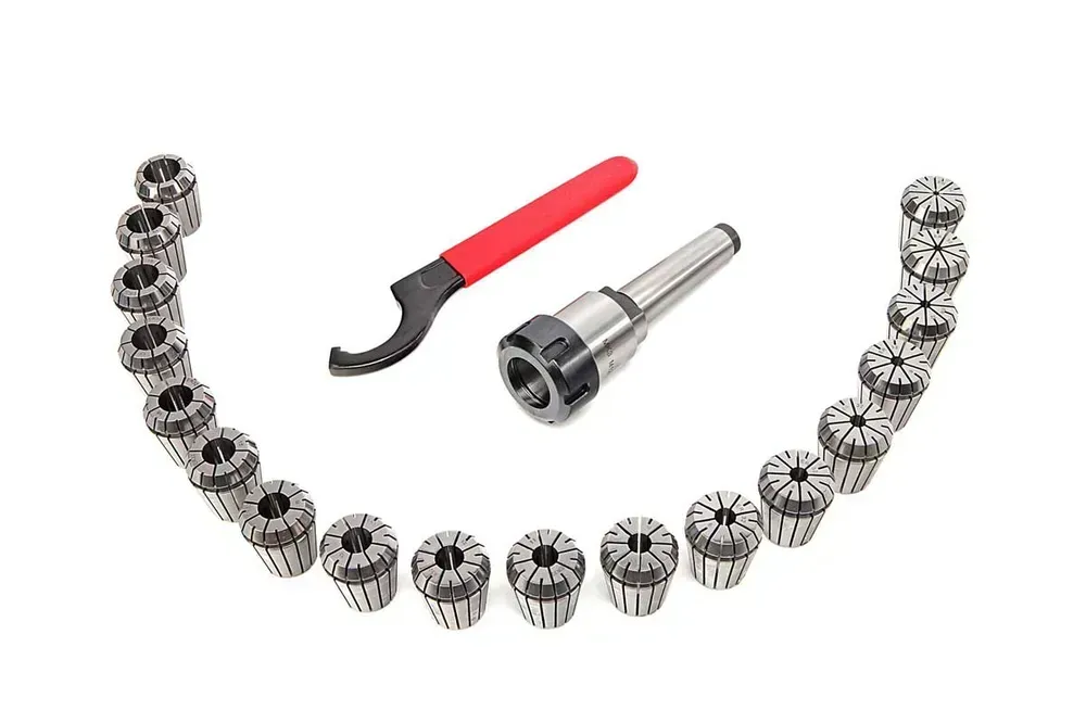 Držák kleštin ER 32, kužel MK4, 3 - 20 mm, sada 21 dílů