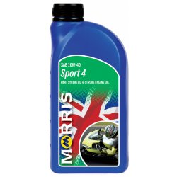Morris Race Super 4 10W-40, olej pro výkonné 4-taktní motocyklové motory, 1l