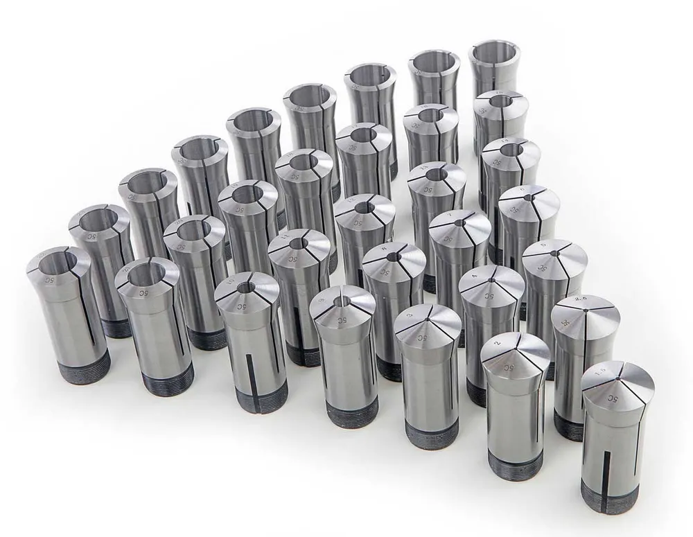 Komplexní sada kleštin 5C - 1.5 - 29.5 mm, poloviční rozměry, 29 ks