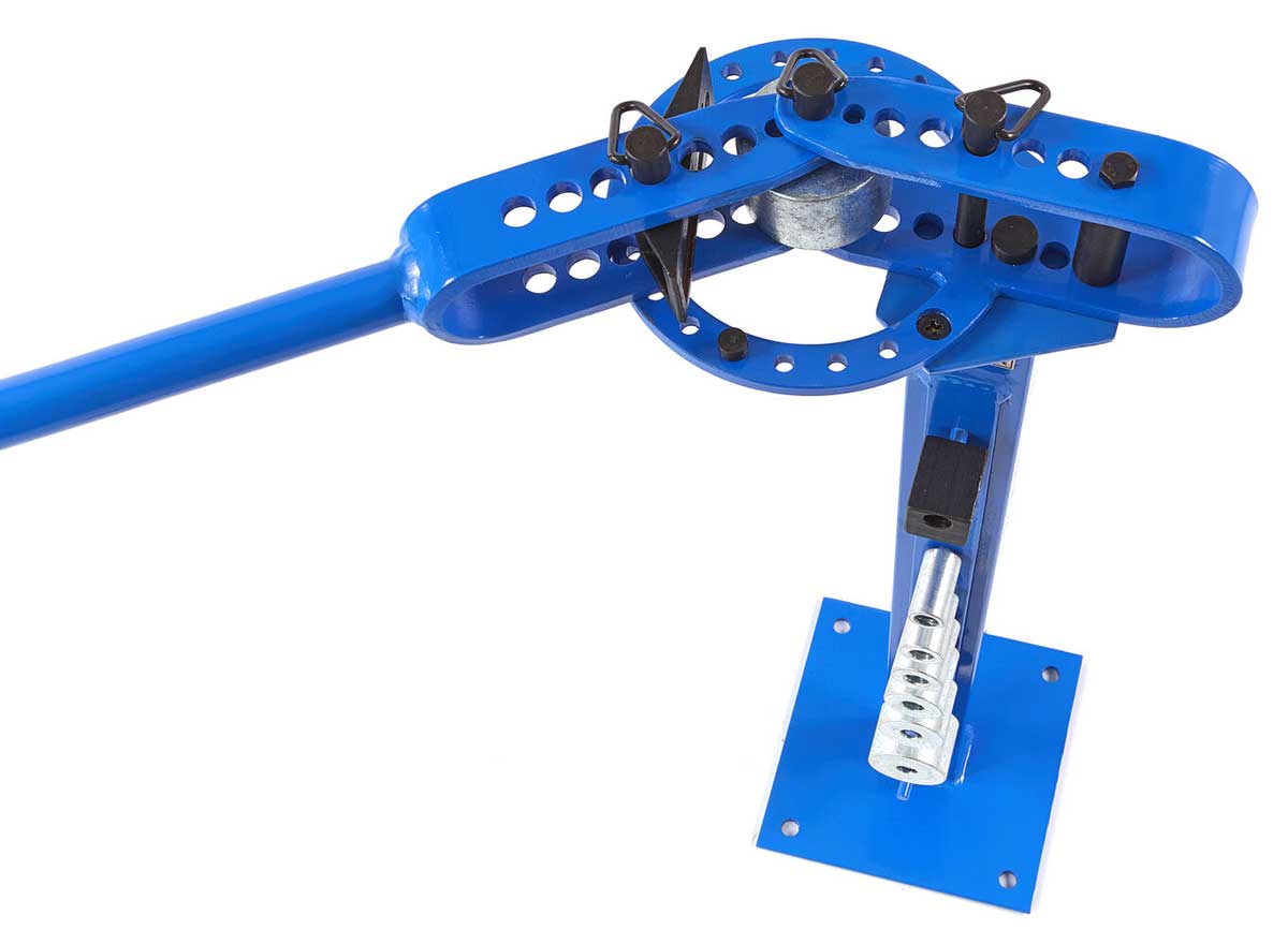 Univerzální ohýbačka tyčí a profilů se základnou, 25 kg