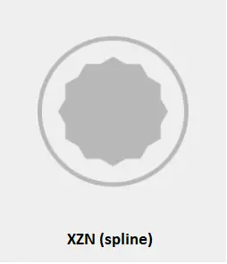 Hlavice zástrčné 3/8" XZN, M4-M14, extra krátké, sada 7 dílů, Welzh
