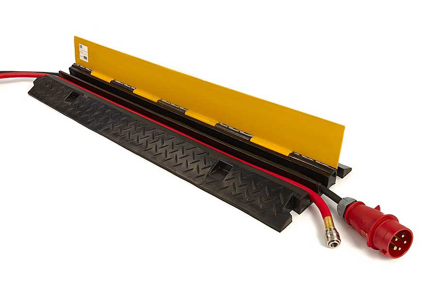 Kabelový most, kabelový přejezd s odklápěcím víkem, nosnost 9 t, délka 100 cm