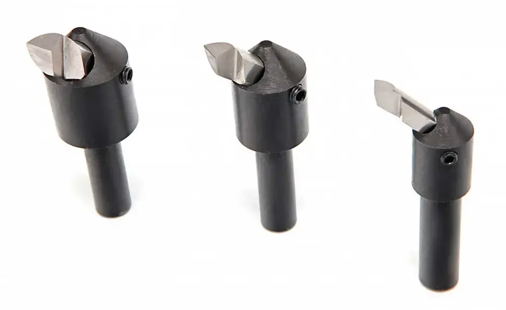 Dokončovací hlavy pro frézku - fly cutter - dřík/stopka 10 mm, sada 3ks