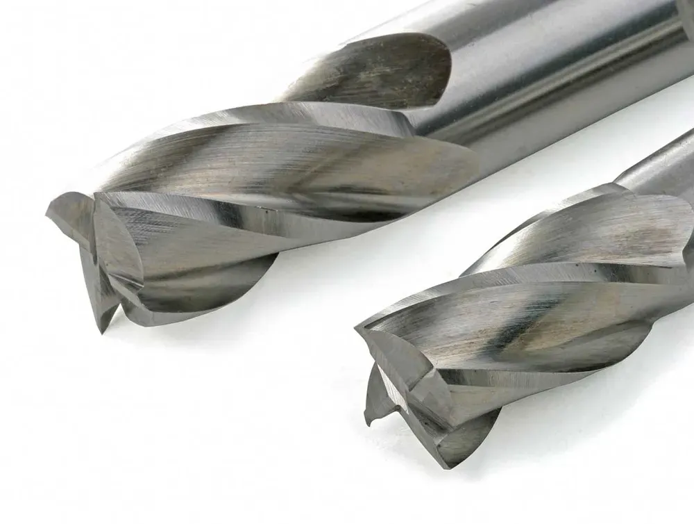 Fréza z rychlořezné oceli HSS-M2, 4 břity, dřík 6 mm, průměr 1.5 mm