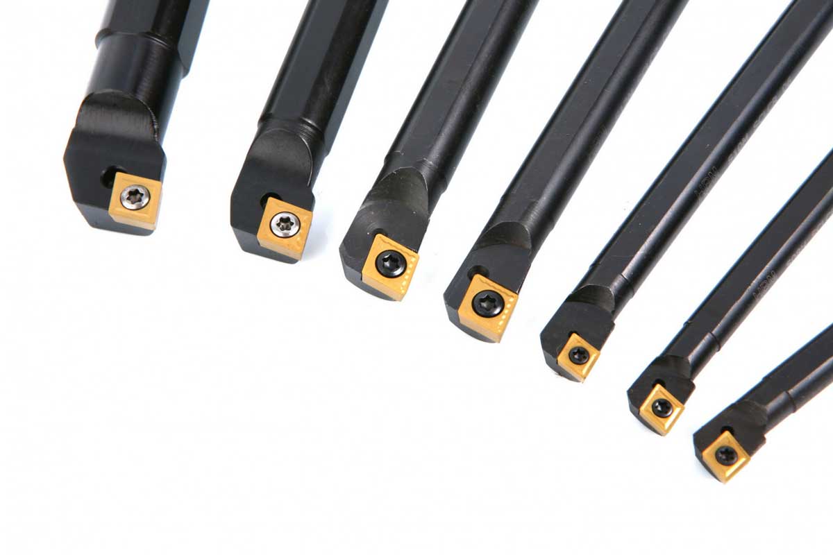 Soustružnický nůž SCLCR-S20S s výměnným plátkem pro vnitřní soustružení a vyvrtávání, 20 mm, délka 250 mm, s VBD plátkem CCMT 12