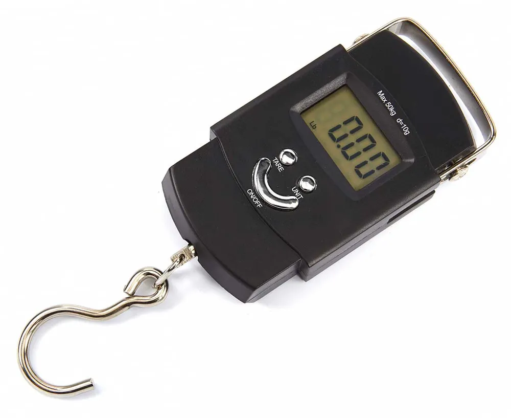 Digitální závěsná váha / mincíř, do 50 kg