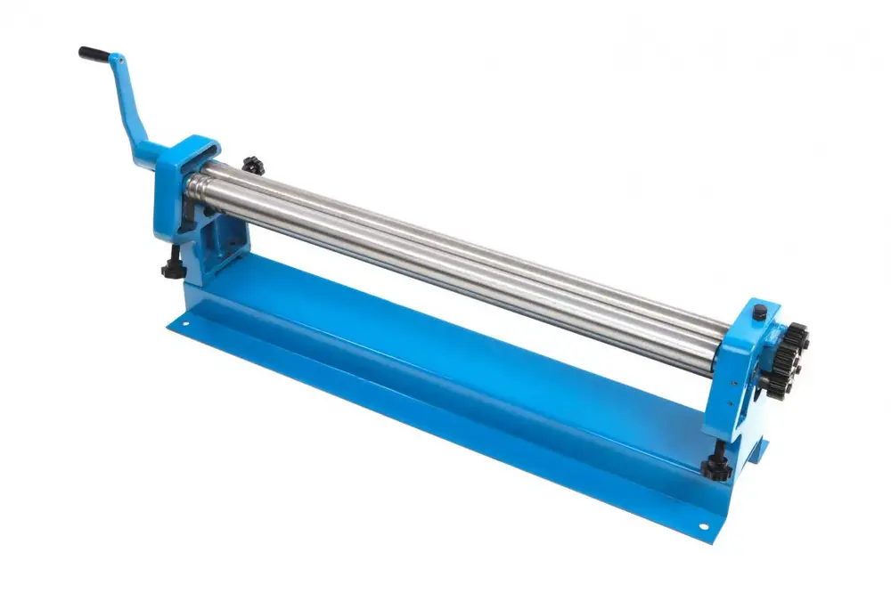 Ruční průmyslová zakružovačka-stáčečka plechu, 600 x 1 mm, 40 kg