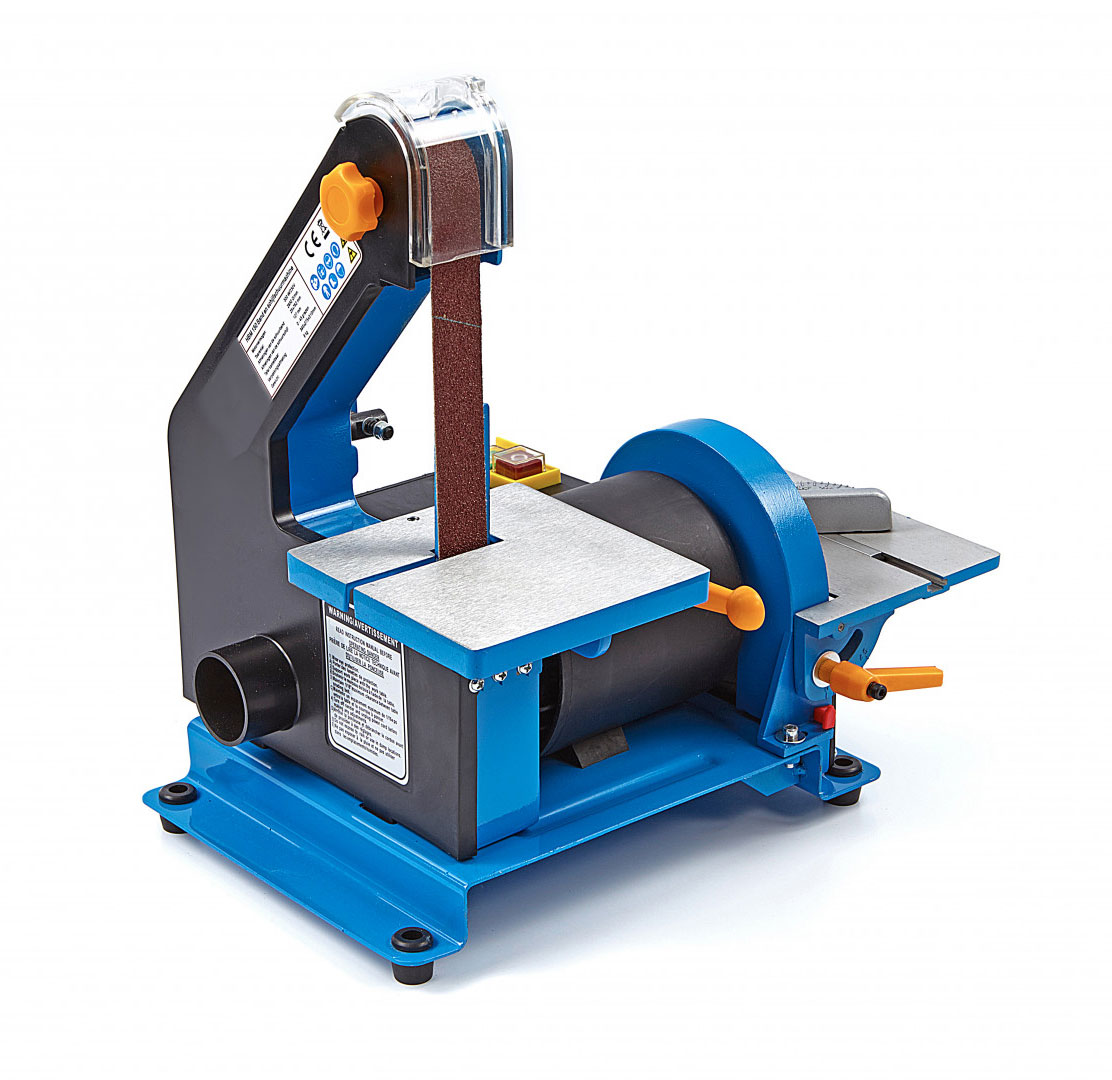 HBM 130, kombinovaná pásová a kotoučová bruska, 300W, 9 kg