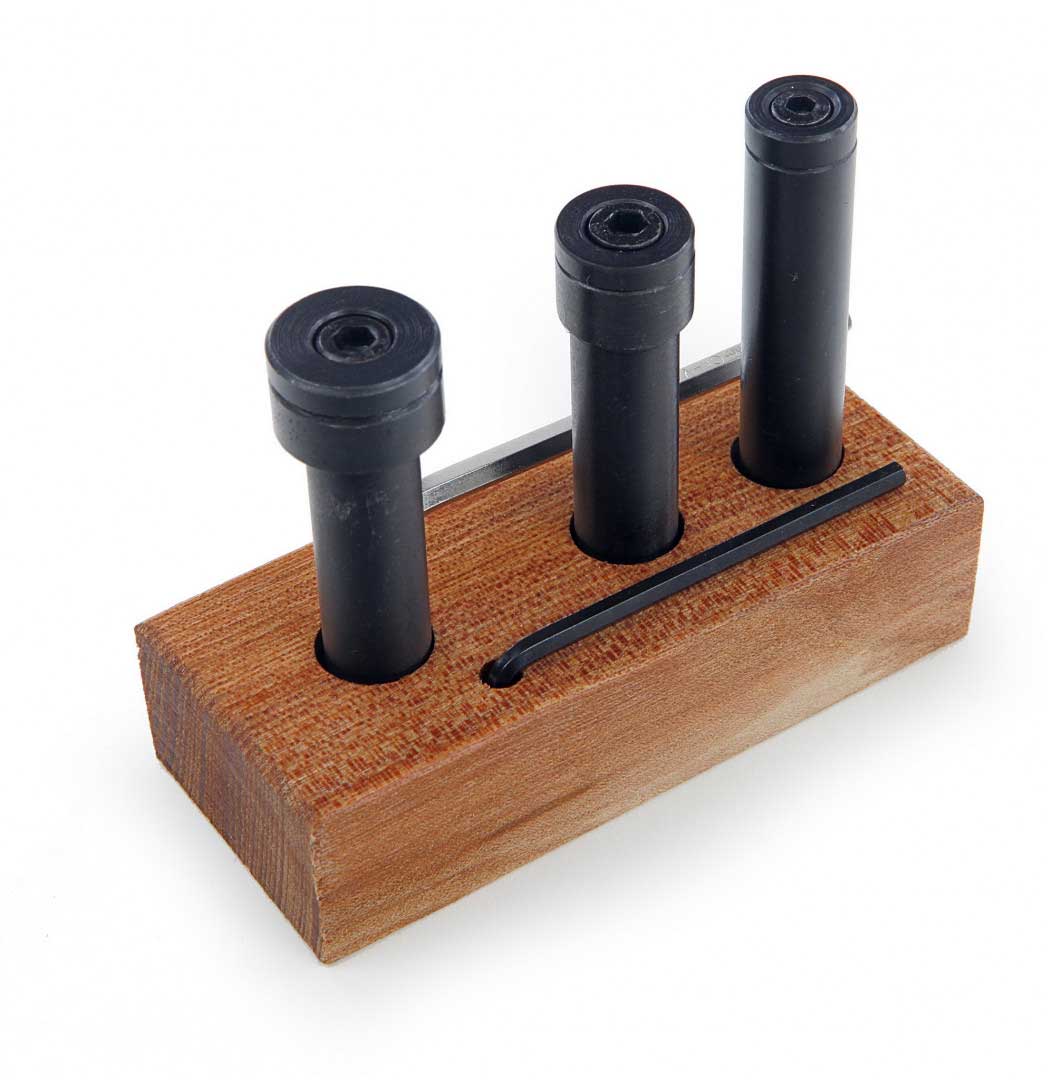 Sada 3 upínačů s 1/2" trnem pro pilové kotouče