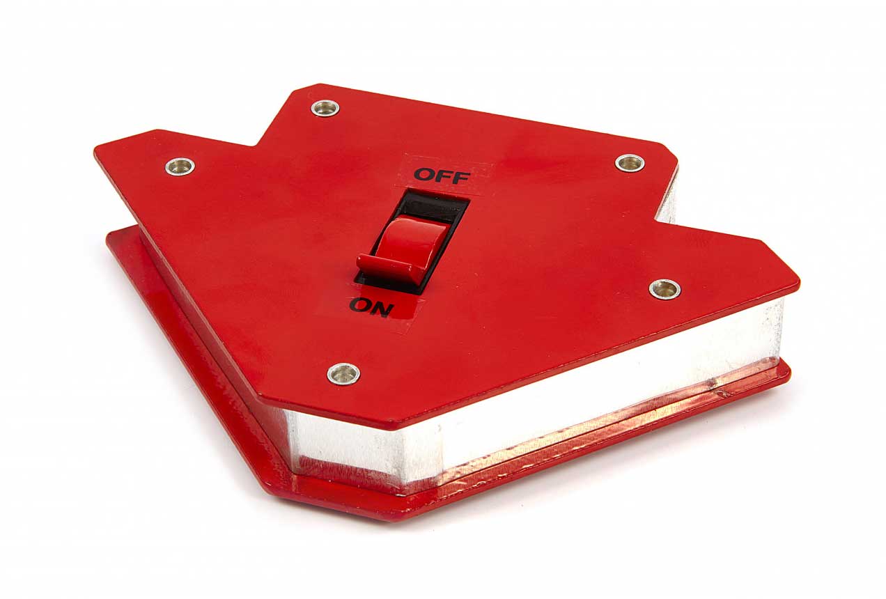 Přídržný magnet pro svařování v úhlu, s vypínačem ON / OFF, velikost 115 mm