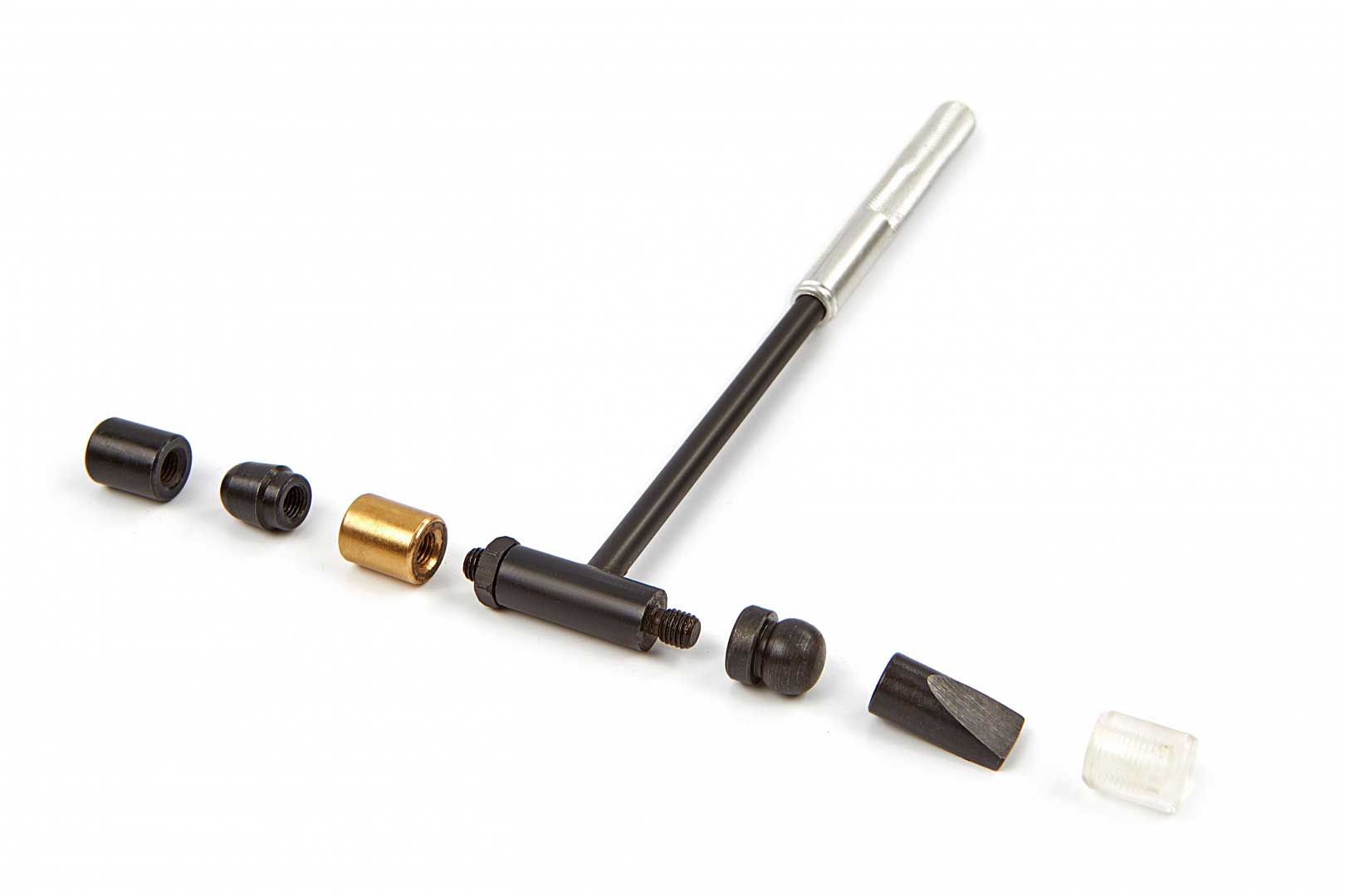 Kovotepecké mini kladívko se sadou výměnných nástavců / hlav, 7 dílů