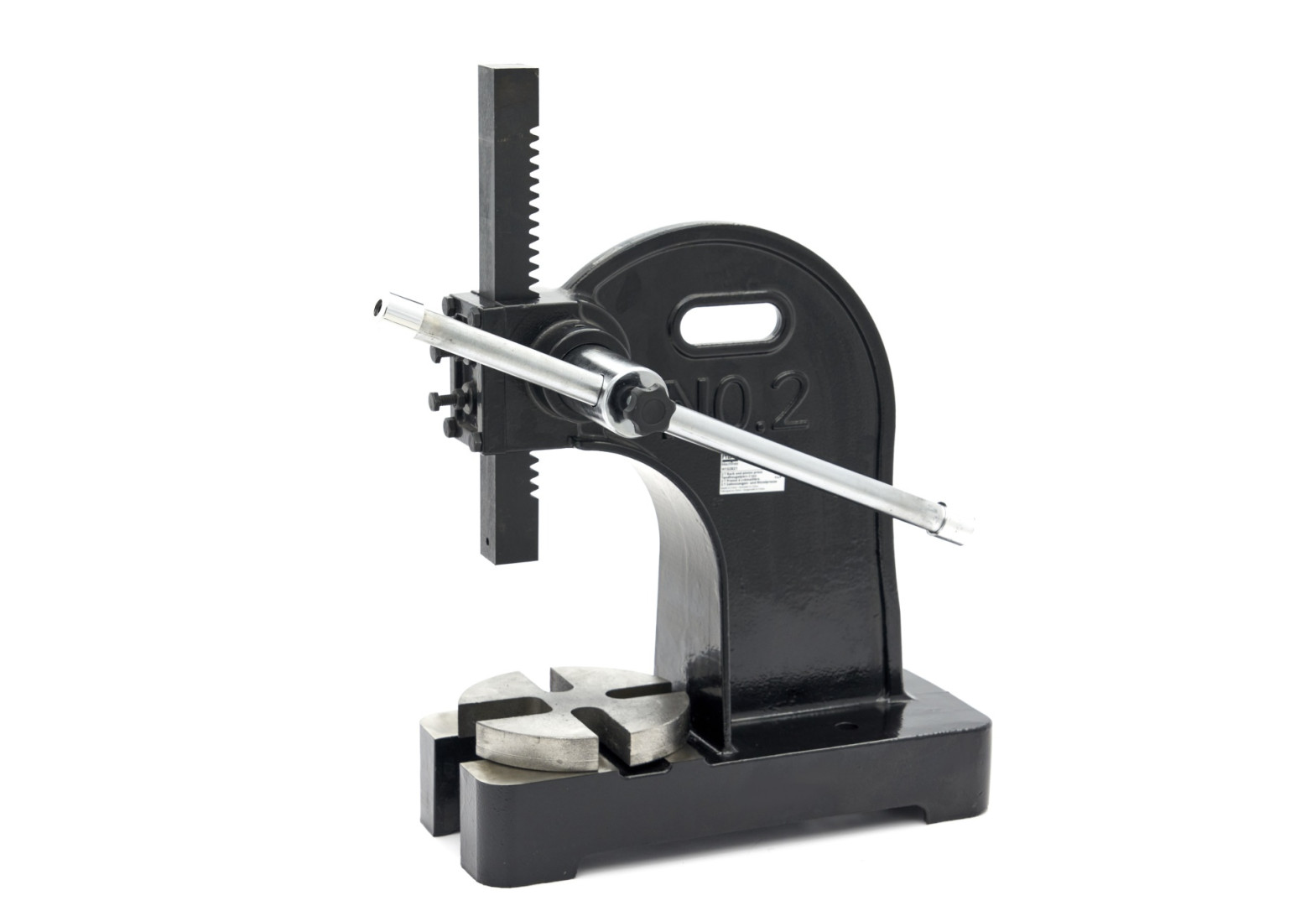 Ruční hřebenový lis 2t, hmotnost 20 kg