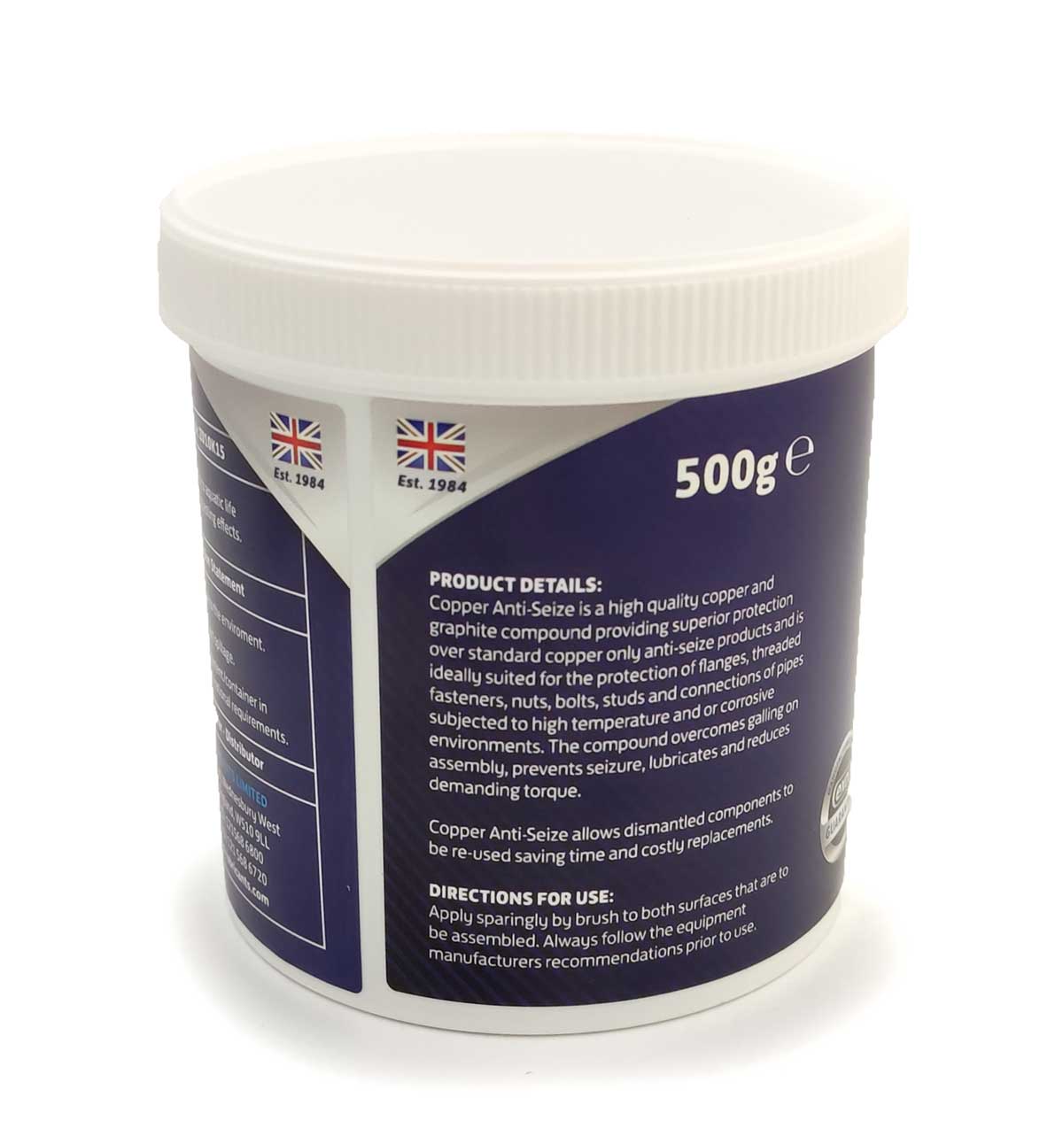 Exol Copper Grease - vazelína s mědí zamezující zatuhnutí a zareznutí, 500 g