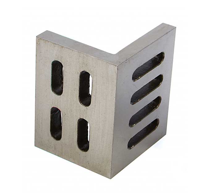 Broušená litinová úhlová upínací deska, 155 x 127 x 115 mm