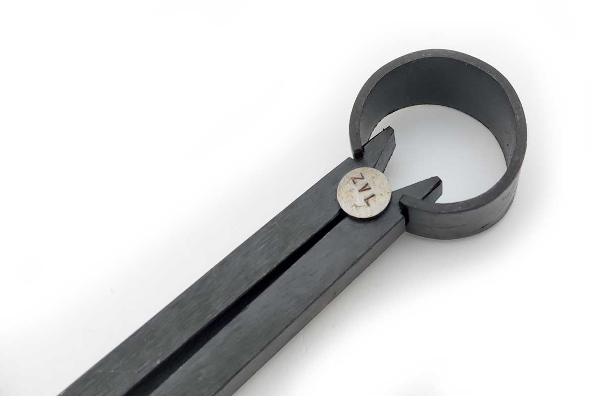 Vnější hmatadlo ČSN 25 1210 se stavěcím šroubem, 0-250 mm, délka 300 mm, KM