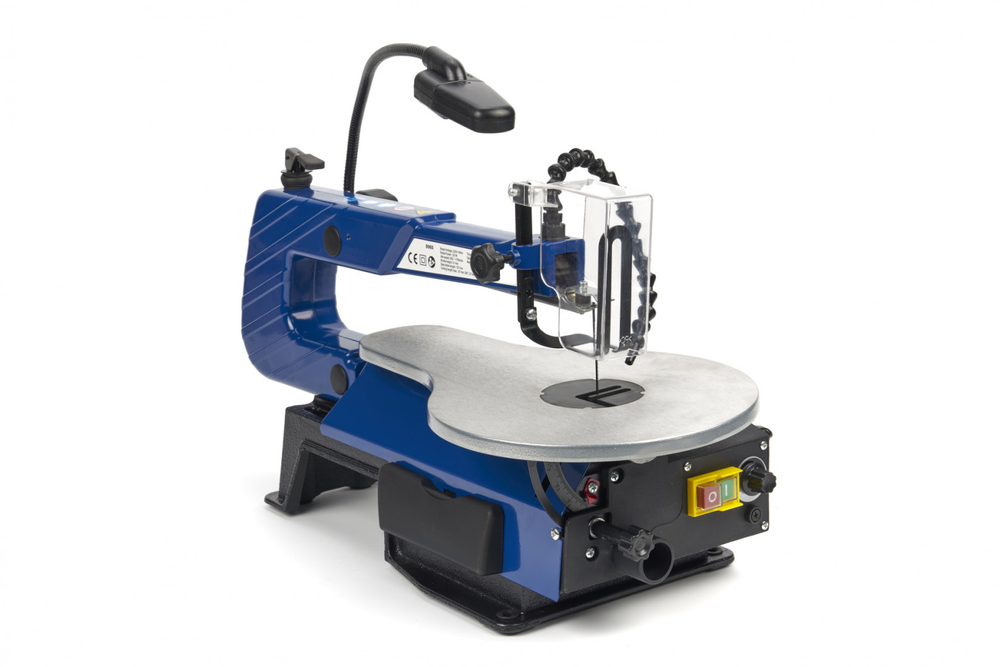 Elektrická lupínková/lupénková pila se světlem, variabilní rychlost řezání