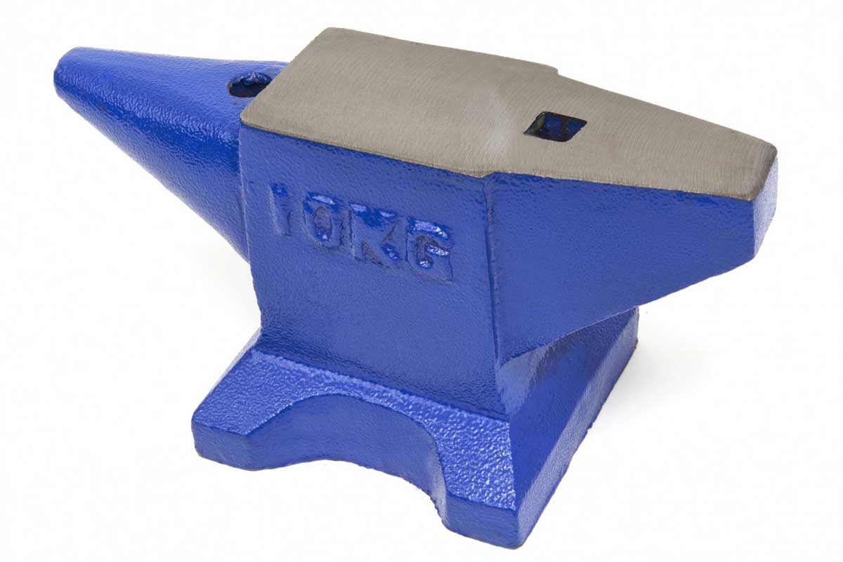 Středně velká litinová kovadlina, 10 kg