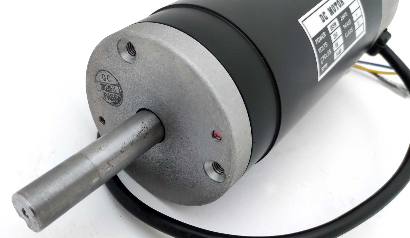 Náhradní DC motor pro malé soustruhy na dřevo