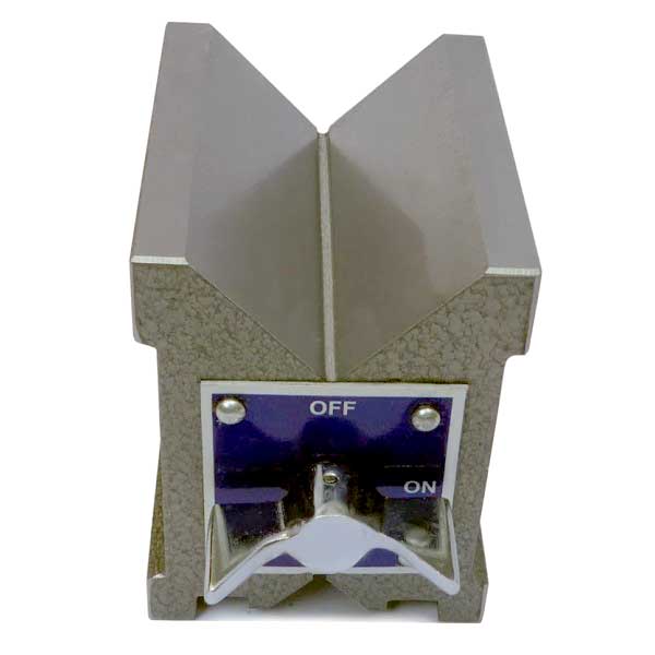 Magnetický V-blok pro upínání kulatých obrobků, 100 mm, Warco